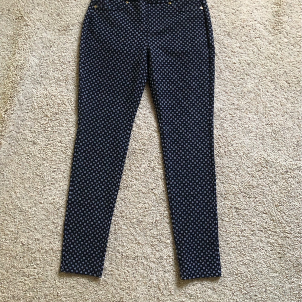 Michael Kors Navy Dot Women's Pants/Leggings